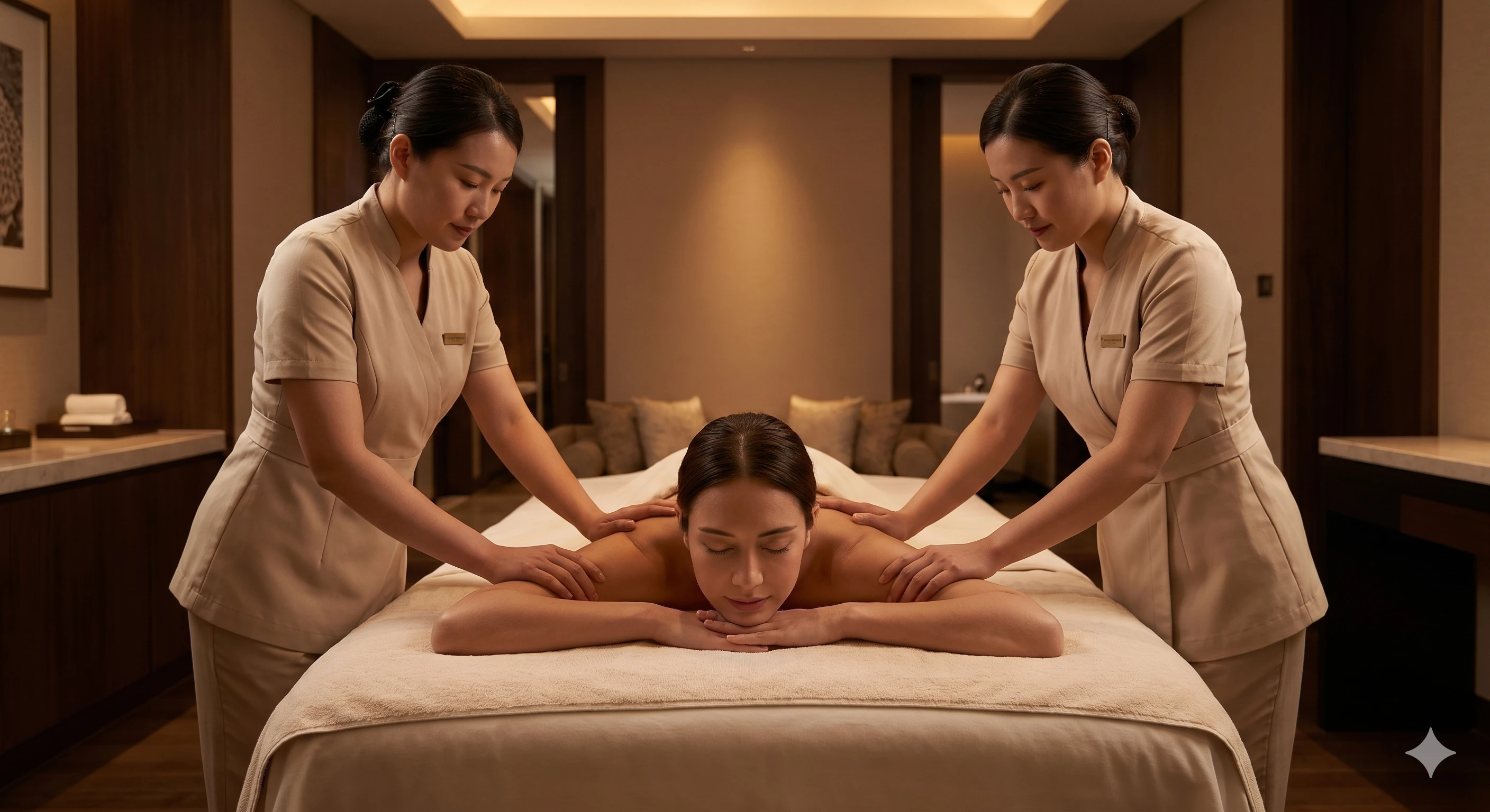 Luxury Four Hand Synchronized Massage Therapy