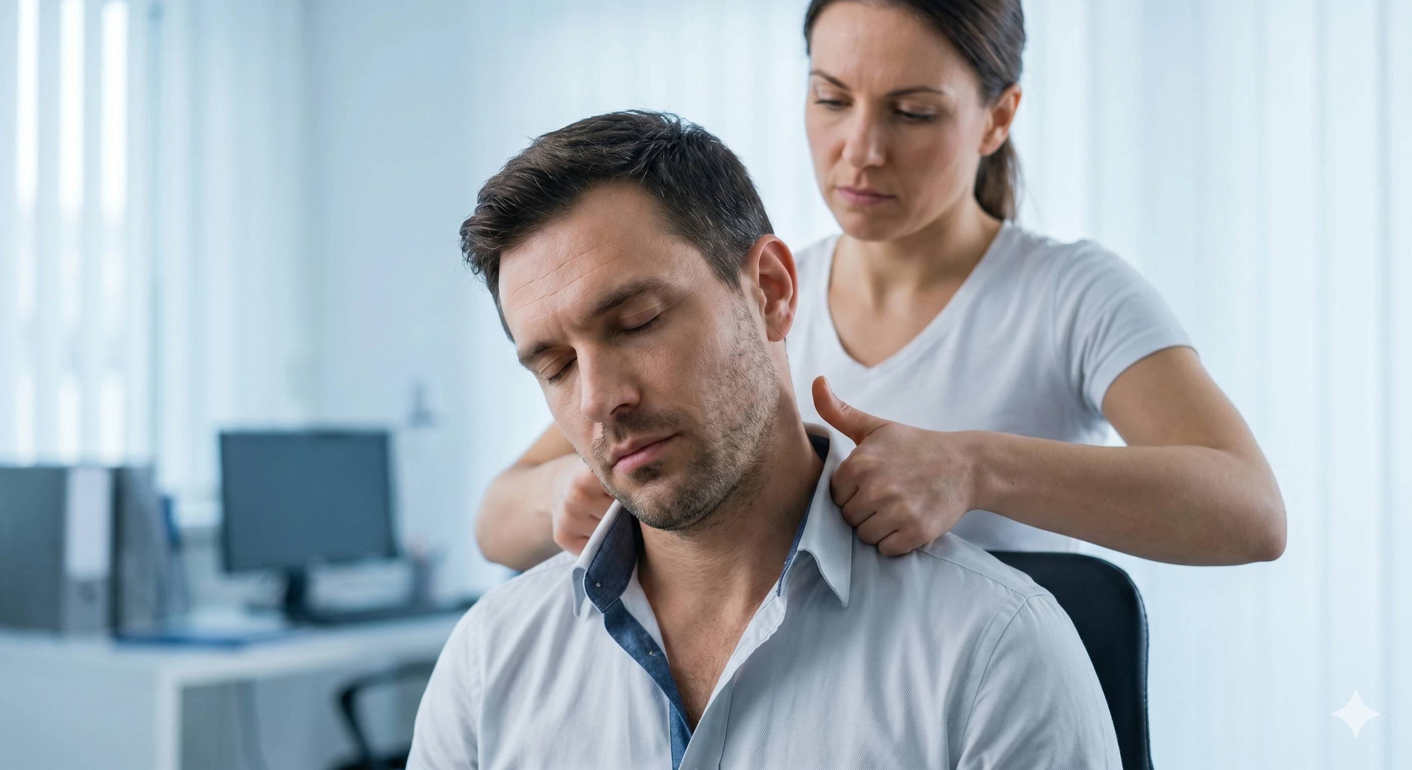 Head, Neck, and Shoulder Stress Relief Massage